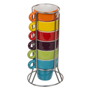 Steingut-Espressotasse, ca. 5 x 5 cm,