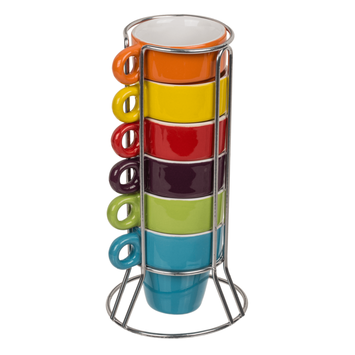Steingut-Espressotasse, ca. 5 x 5 cm,