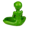 Aschenbecher, Yoga Alien, ca. 13,5 cm,