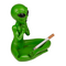 Aschenbecher, Yoga Alien, ca. 13,5 cm,