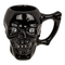 Becher, Totenkopf mit Kristallsteinen,