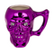 Becher, Totenkopf mit Kristallsteinen,