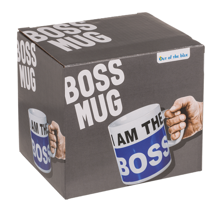 Becher, I am the Boss, ca. 13 x 11 cm,