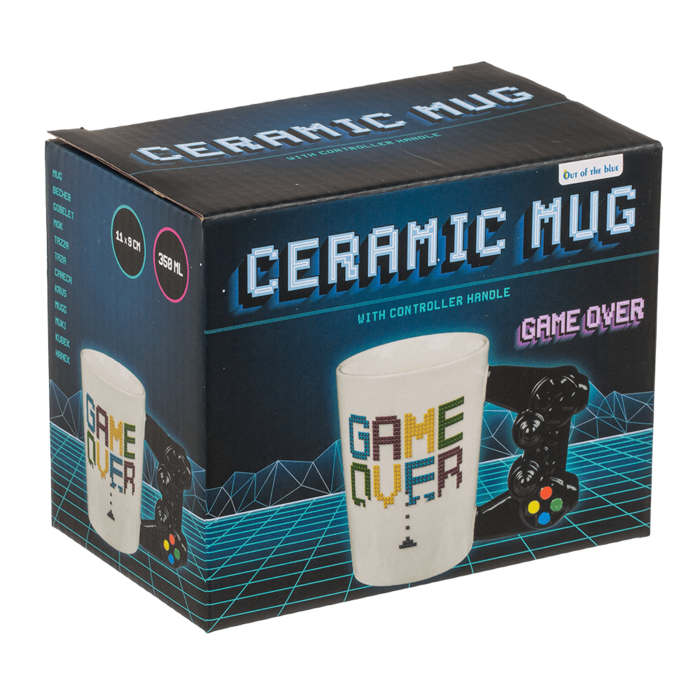 Becher, Game Over mit Controller-Griff,