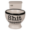 Becher, Toilette, ca. 16 x 12 cm,