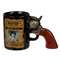 Becher, Steckbrief mit Revolvergriff,