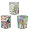 Windlicht, Tropical, 3/s, ca. 8cmH