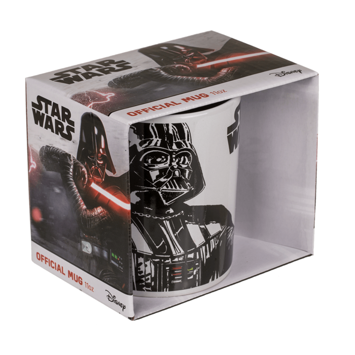 Becher, Star Wars, für ca. 325 ml, H: ca. 10 cm,