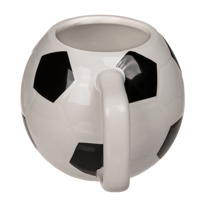 Becher, Fußball, ca. 12 x 9 cm,