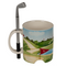 Becher, Golfplatz, mit Kugelschreiber