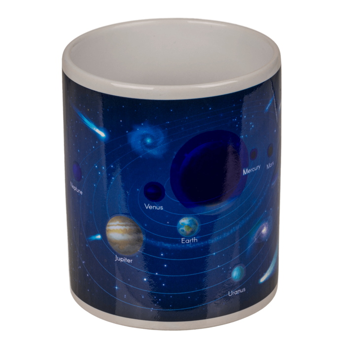 Becher, Sonnensystem, reagiert auf Wärme,