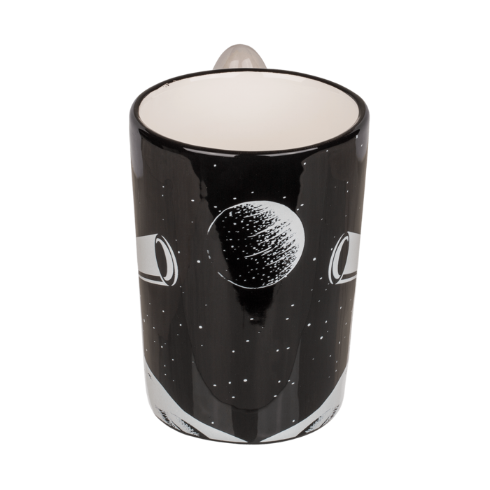 Becher, Astronaut mit Raketengriff,