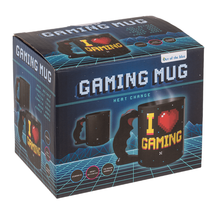 Becher, I Love Gaming, reagiert auf Wärme,