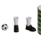 Becher, Fußball, inkl. 2 Schuhen & 1 Ball,