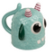 Becher, Monster, verkehrt herum, blau,