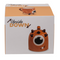 Becher, Monster, verkehrt herum, orange,