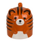 Becher, Tiger, verkehrt herum, ca 12 x 14 cm,
