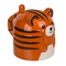 Becher, Tiger, verkehrt herum, ca 12 x 14 cm,