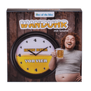 Wanduhr mit Sound, Kein Bier vor 4, D: ca. 32 cm,