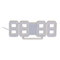 LED-Digitaluhr mit Alarmfunktion, Datums- &