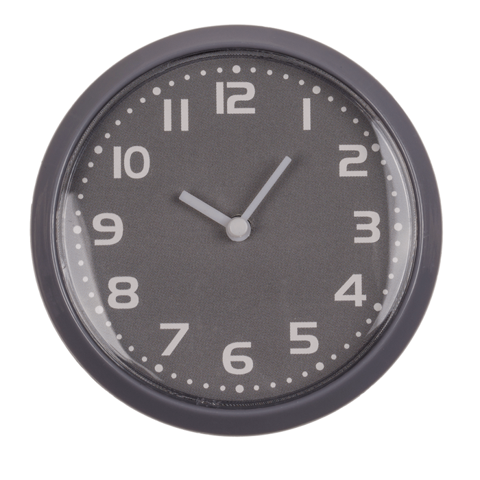 Uhr mit Magnet, Pure Colours, ca. 8 cm,