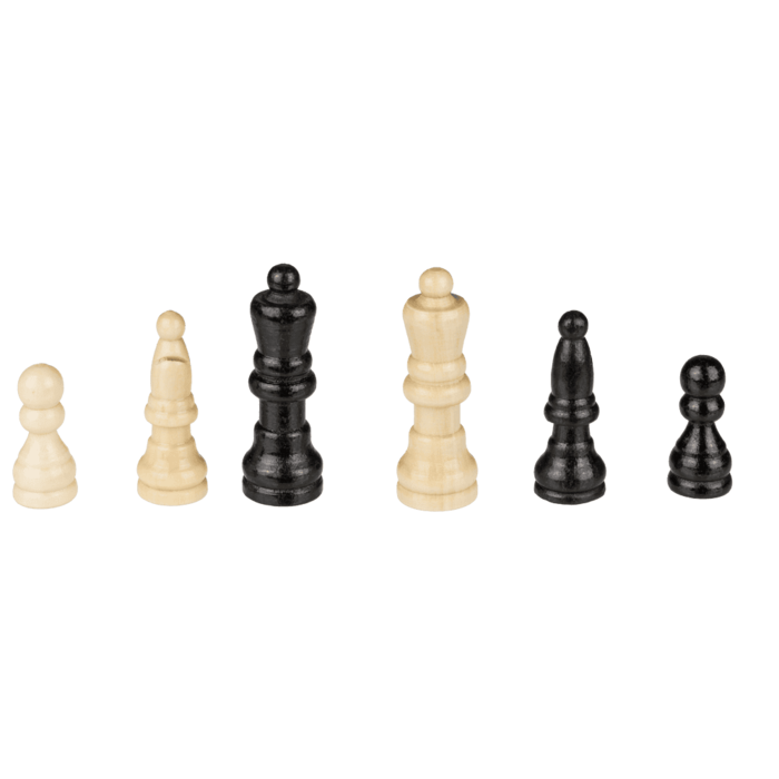 Holz-Brettspiel, Schach, ca. 28,5 x 28,5 cm,