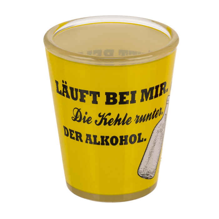 Shooter-Gläser, Sprüche, für ca. 60 ml,