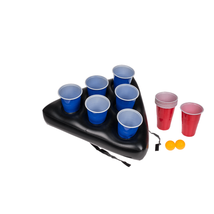 Aufblasbare Mütze, Beer Pong Game,