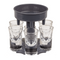 Schnapsglas-Spender, mit 6 Gläsern,