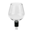 Glas-Flaschenaufsatz mit Silikondichtung,