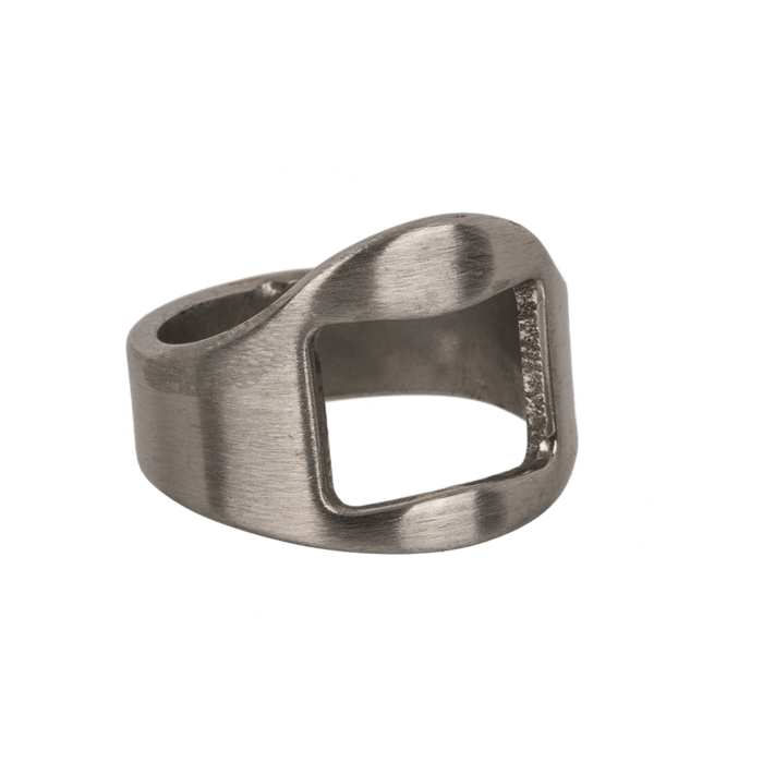Metall-Flaschenöffner, Fingerring,