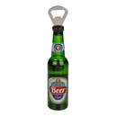 Metall-Flaschenöffner mit Magnet, Bierflasche,
