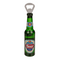 Metall-Flaschenöffner mit Magnet, Bierflasche,