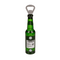 Metall-Flaschenöffner mit Magnet, Bierflasche,