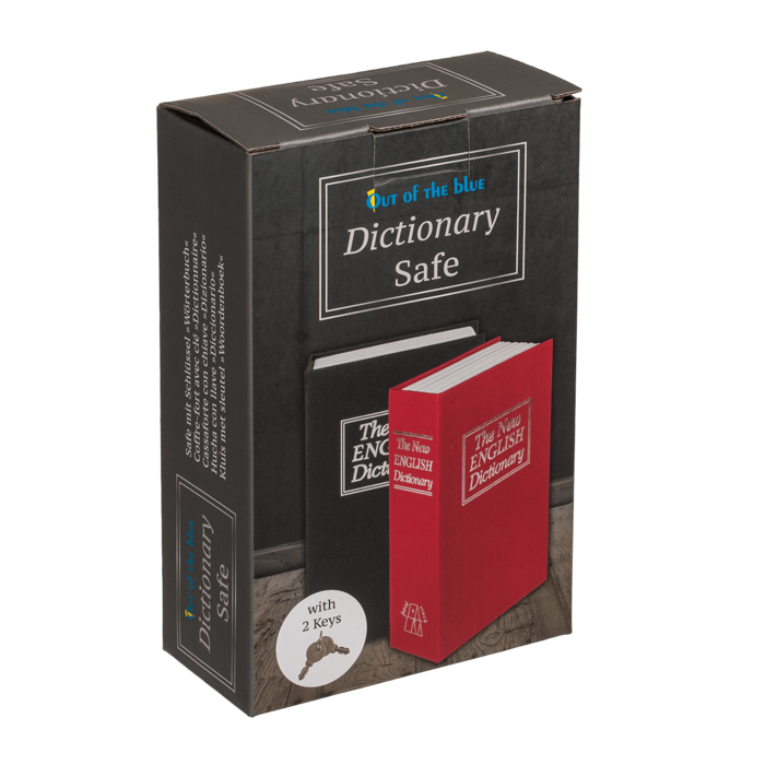 Safe mit Schlüssel, Wörterbuch,