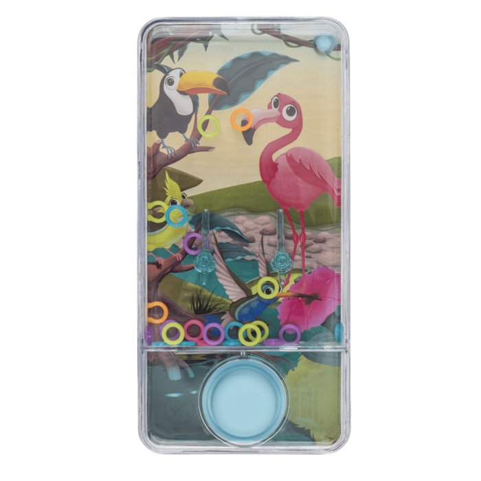 Geschicklichkeitsspiel, Tierwelt, ca. 14 x 6,5 cm,