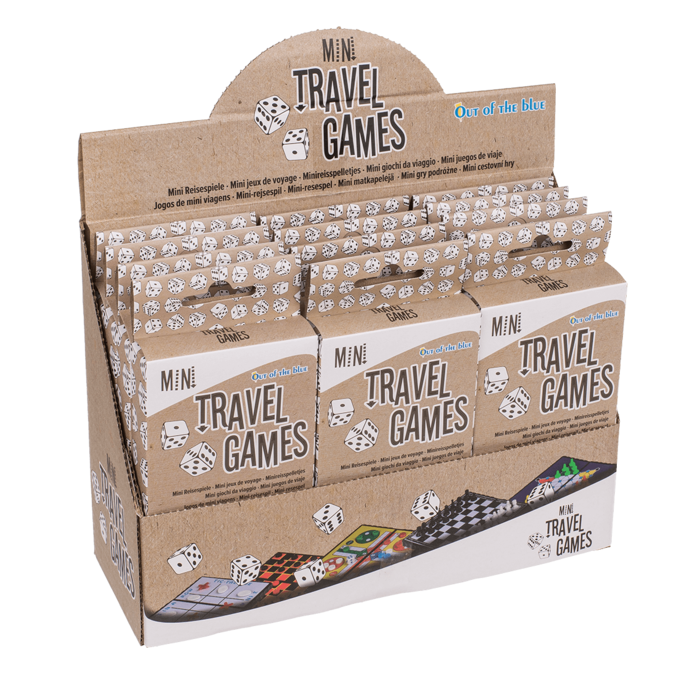 Magnetische Reisespiele, Mini (Schach, Ludo, Dame,