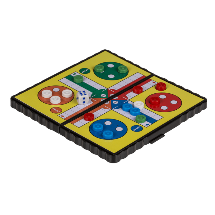Magnetische Reisespiele, Mini (Schach, Ludo, Dame,