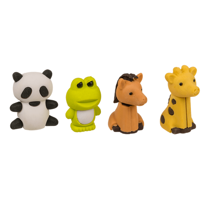 Puzzle-Radierer, Tiere, ca. 4 x 2 cm,