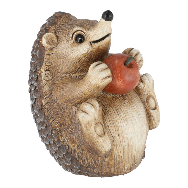 Igel mit Apfel, ca.14cmH