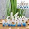 Holz Schriftzug Moin, ca.24cmL