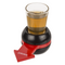 Trinkspiel, Spin the Arrow, mit Shooter-Glas &