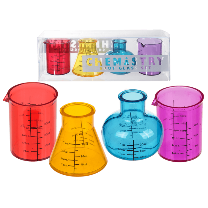 Shooter-Gläser, Chemistry, für ca. 50 ml,