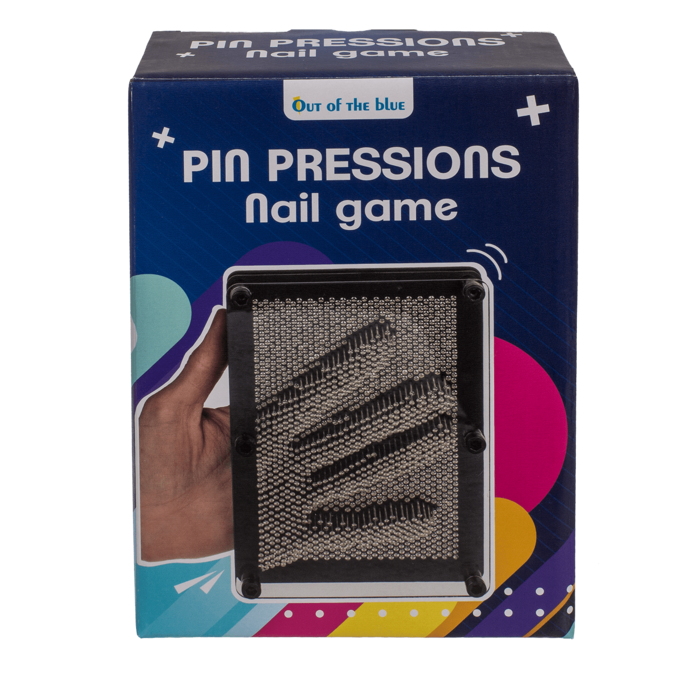 Nagelspiel, Pinpressions, ca. 19 x 14 cm,