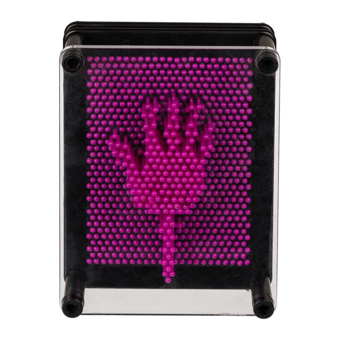 Pin Art, ca. 12 x 9 cm,
