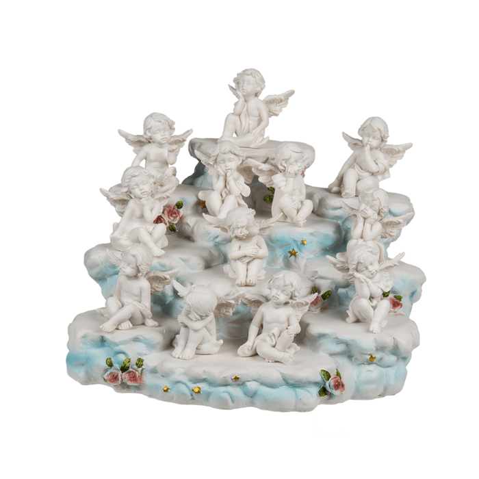 Sitzender Engel, ca. 5 cm,