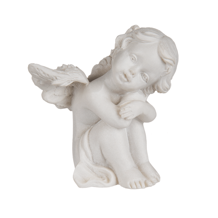 Sitzender Engel, ca. 5 cm,