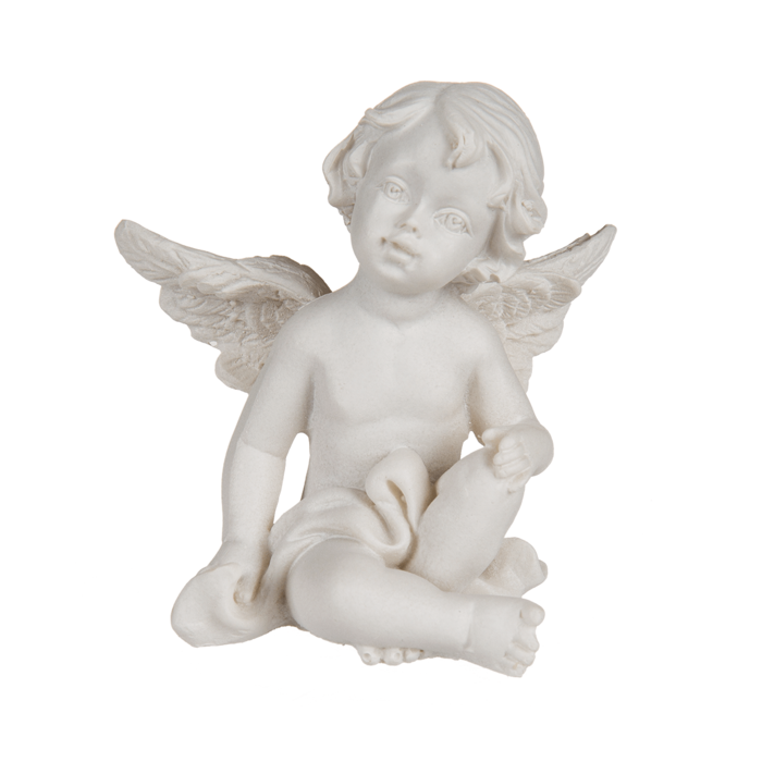 Sitzender Engel, ca. 5 cm,