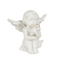 Sitzender Engel mit Perle, ca. 5 cm,