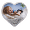 3D-Herz mit Folienherzen,